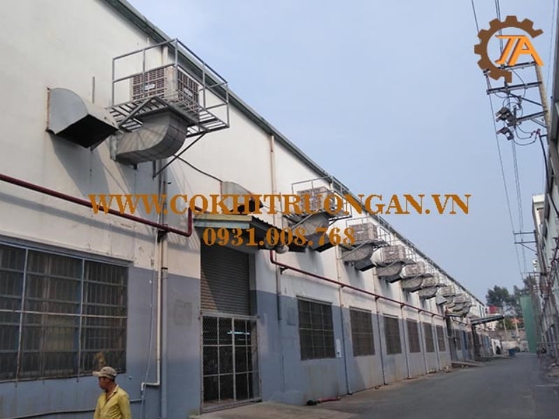 Cần lựa chọn lựa chọn máy làm mát nhà xưởng công nghiệp theo diện tích nhà xưởng. 