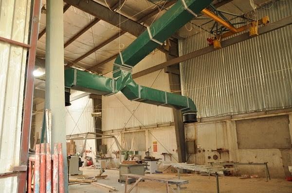 Cấu tạo của Nguyên lý hoạt động của hệ thống hút bụi gỗ