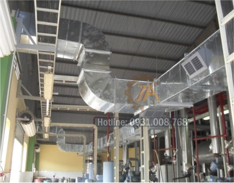 Hệ thống máy làm mát công nghiệp giúp cung cấp nguồn không khí giàu Oxy