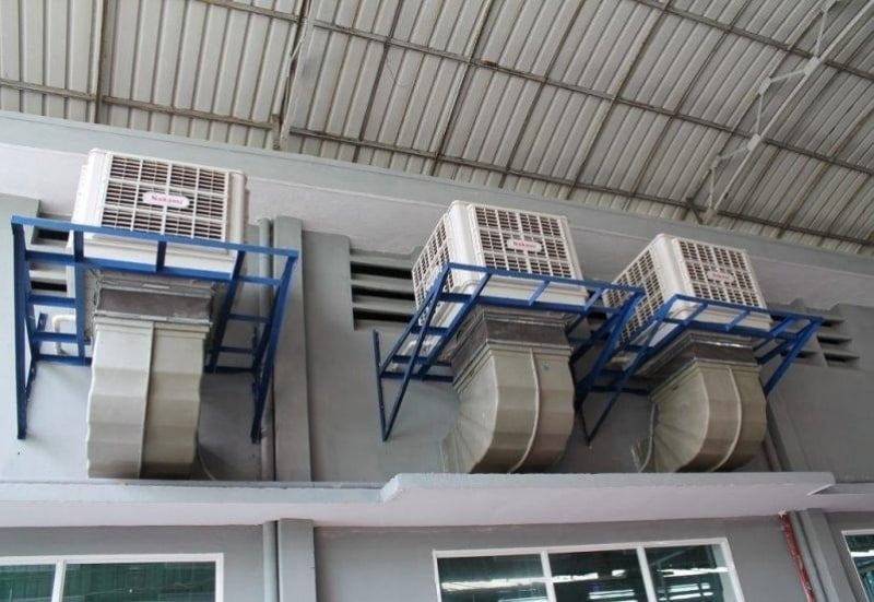 Ứng dụng máy làm mát công nghiệp.