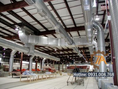 Nếu không có hệ thống thông gió nhà xưởng, không khí bên trong nhà xưởng ngày một xấu đi.