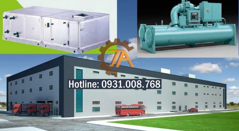 Hệ thống điều hòa cho nhà xưởng.