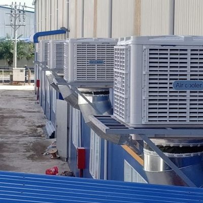 Hê thống máy làm mát công nghiệp.