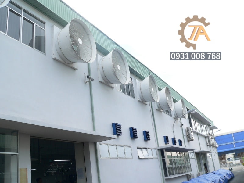 Hệ thống thông gió làm mát bằng quạt thông gió