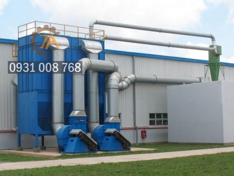 Hệ thống hút lọc bụi công nghiệp bền đẹp lâu