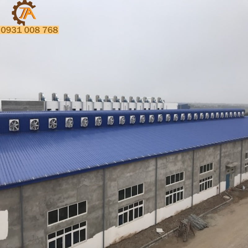 Chọn quạt thông gió cho nhà xưởng tại các địa chỉ uy tín