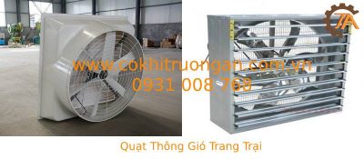 Quạt Thông Gió Cho Trang Trại | Hệ Thống Thông Gió Làm Mát Trang Trại