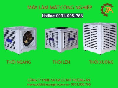 Các loại máy làm mát hơi nước công nghiệp.