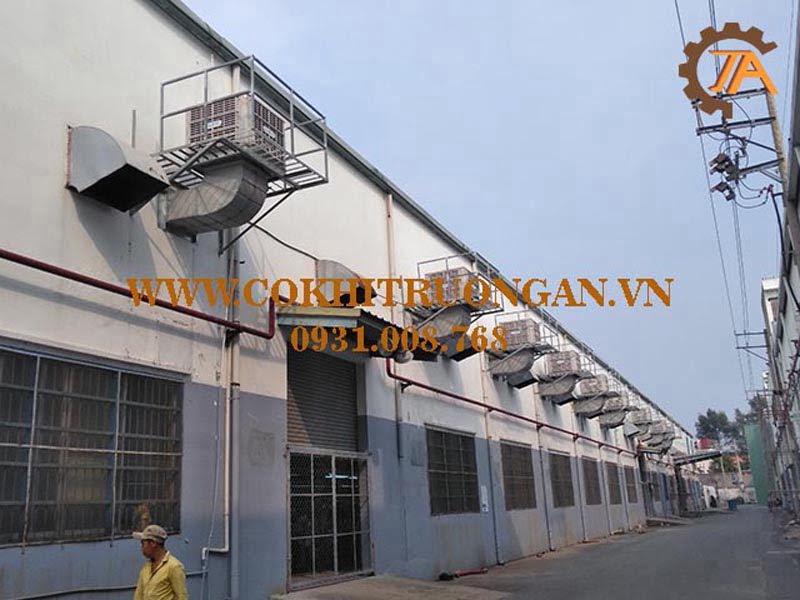 Lắp đặt máy làm mát công nghiệp