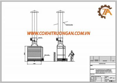 bản vẽ buồng sơn màng nước