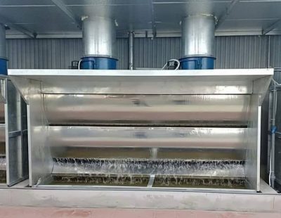 cấu tạo buồng phun sơn màng nước