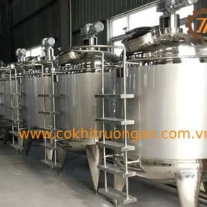 Bồn chứa nước mắm đóng vai trò quan trọng trong quá trình sản xuất