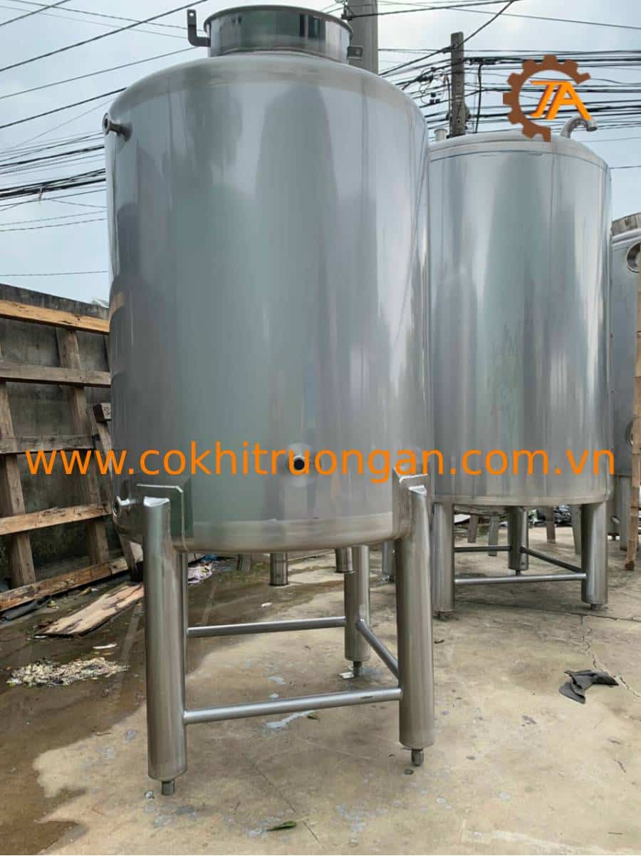 Bồn chứa nước tương có vai trò then chốt trong quá trình lên men và sản xuất 
