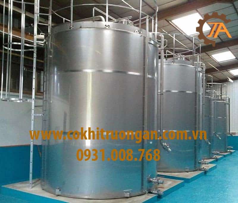 Cơ Khí Trường An là nhà cung cấp thiết bị bồn inox chứa nước tương chất lượng