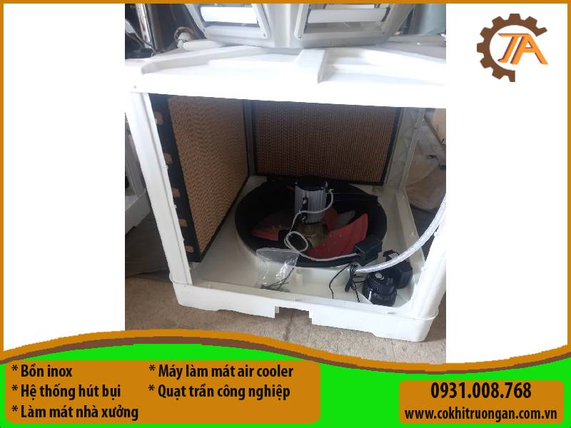 Các bộ phận của máy làm mát công nghiệp cần phải vệ sinh